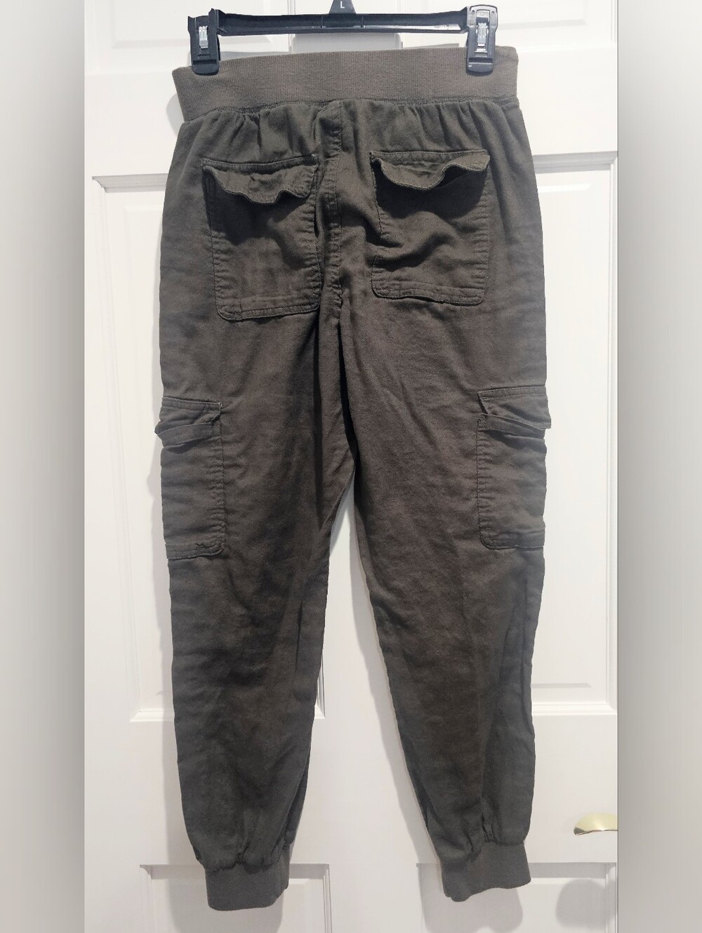 Garage Womem's Cargo Jogger Pants - Olive Green - Picture 4 of 7